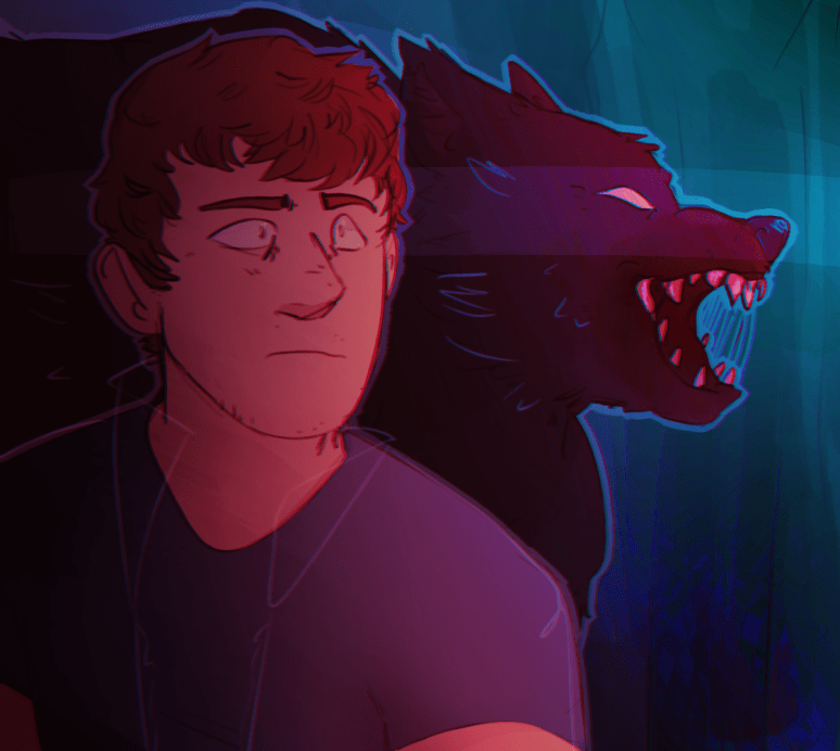 wolf art by nicedynamites